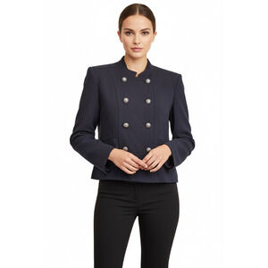 Bash Misly Jacket Navy Blue - Size 10 - New With Tags